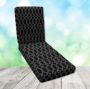 Canvas Sunflower Chaise Lounge Cushion