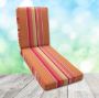 Canvas Sunflower Chaise Lounge Cushion