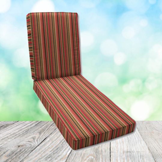 Canvas Sunflower Chaise Lounge Cushion