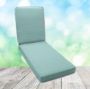 Canvas Sunflower Chaise Lounge Cushion