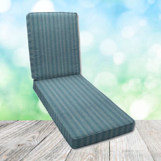 Canvas Sunflower Chaise Lounge Cushion
