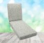 Canvas Sunflower Chaise Lounge Cushion