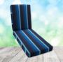 Canvas Sunflower Chaise Lounge Cushion