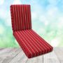 Canvas Sunflower Chaise Lounge Cushion