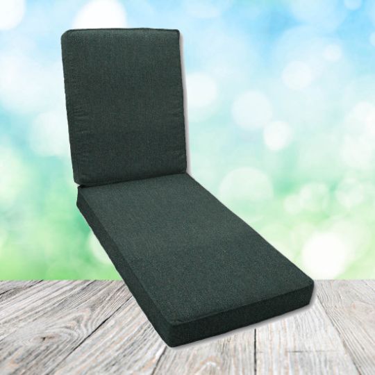 Canvas Sunflower Chaise Lounge Cushion