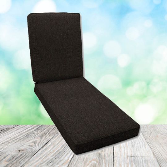 Canvas Sunflower Chaise Lounge Cushion