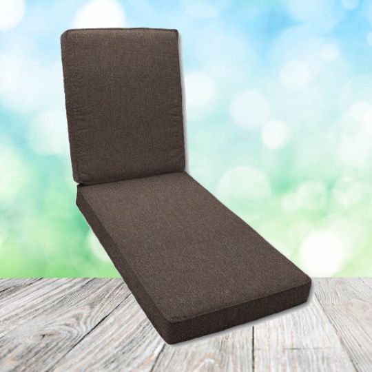 Canvas Sunflower Chaise Lounge Cushion