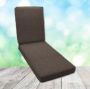 Canvas Sunflower Chaise Lounge Cushion