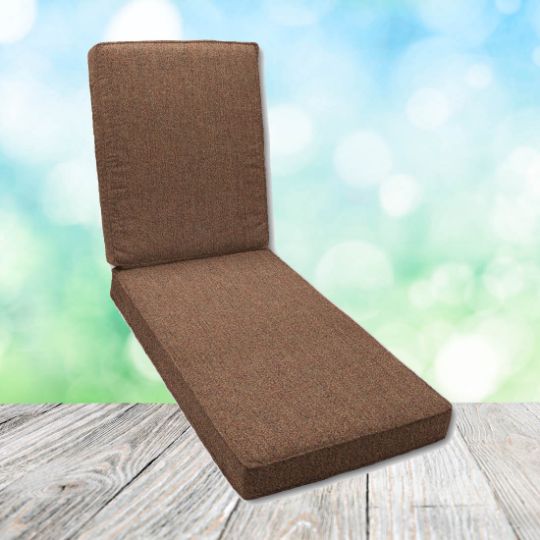 Canvas Sunflower Chaise Lounge Cushion