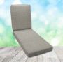 Canvas Sunflower Chaise Lounge Cushion