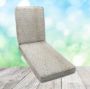 Canvas Sunflower Chaise Lounge Cushion