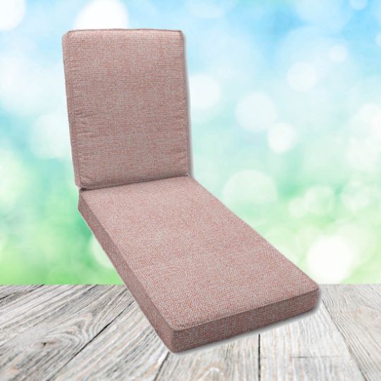 Canvas Sunflower Chaise Lounge Cushion