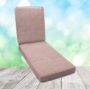 Canvas Sunflower Chaise Lounge Cushion