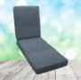 Canvas Sunflower Chaise Lounge Cushion