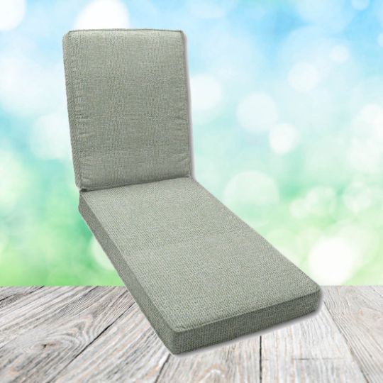 Canvas Sunflower Chaise Lounge Cushion