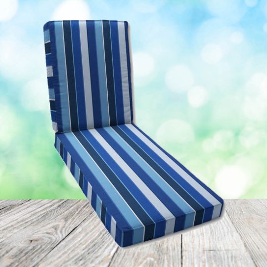 Canvas Sunflower Chaise Lounge Cushion