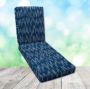 Canvas Sunflower Chaise Lounge Cushion