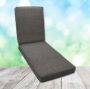Canvas Sunflower Chaise Lounge Cushion