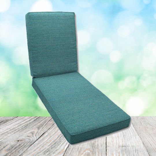 Canvas Sunflower Chaise Lounge Cushion