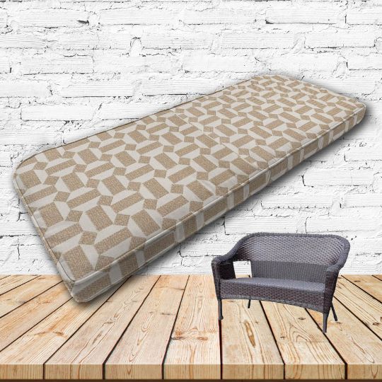 Custom outdoor patio furniture cushions from Cascadia Outdoor Cushions in Sunbrella Fabrics