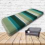 Custom outdoor patio furniture cushions from Cascadia Outdoor Cushions in Sunbrella Fabrics