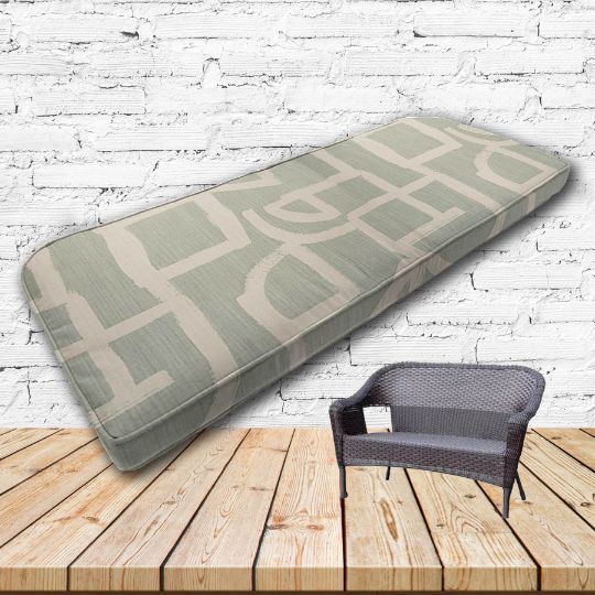 Custom outdoor patio furniture cushions from Cascadia Outdoor Cushions in Sunbrella Fabrics