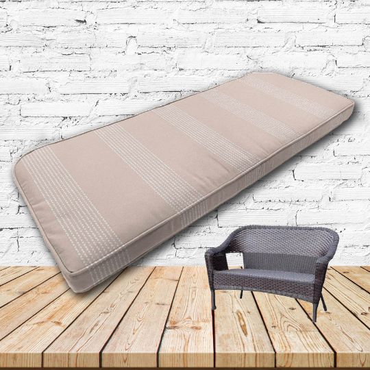 Custom outdoor patio furniture cushions from Cascadia Outdoor Cushions in Sunbrella Fabrics