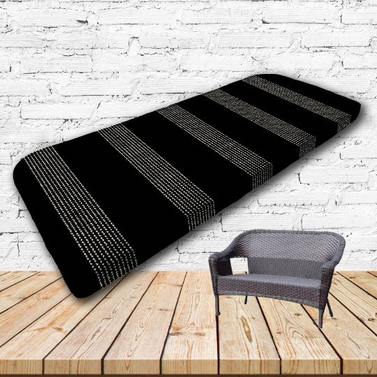 Custom outdoor patio furniture cushions from Cascadia Outdoor Cushions in Sunbrella Fabrics