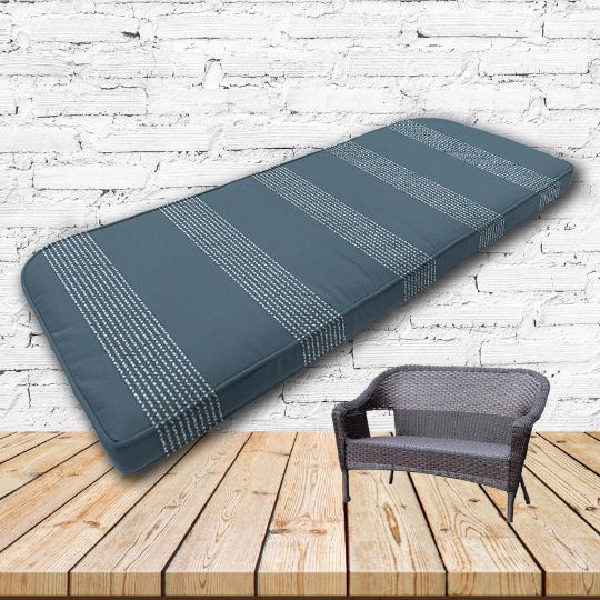Custom outdoor patio furniture cushions from Cascadia Outdoor Cushions in Sunbrella Fabrics