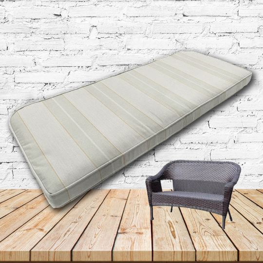 Custom outdoor patio furniture cushions from Cascadia Outdoor Cushions in Sunbrella Fabrics