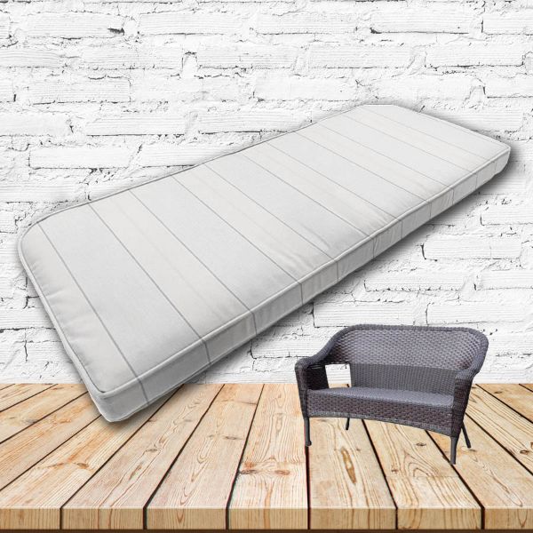 Custom outdoor patio furniture cushions from Cascadia Outdoor Cushions in Sunbrella Fabrics