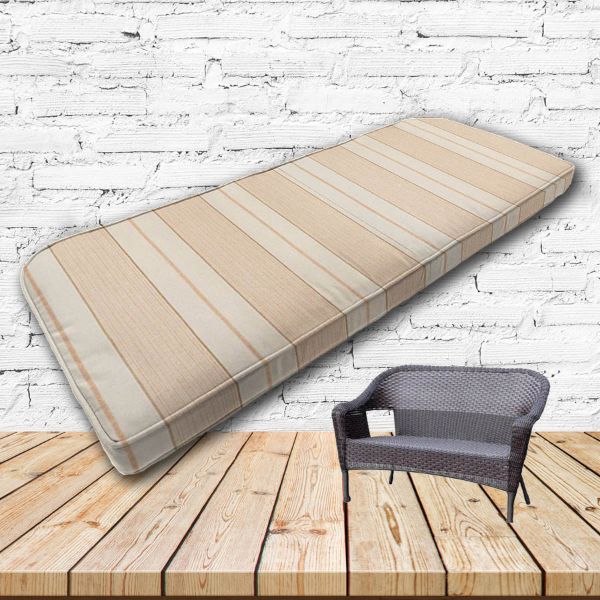 Custom outdoor patio furniture cushions from Cascadia Outdoor Cushions in Sunbrella Fabrics