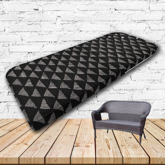 Custom outdoor patio furniture cushions from Cascadia Outdoor Cushions in Sunbrella Fabrics