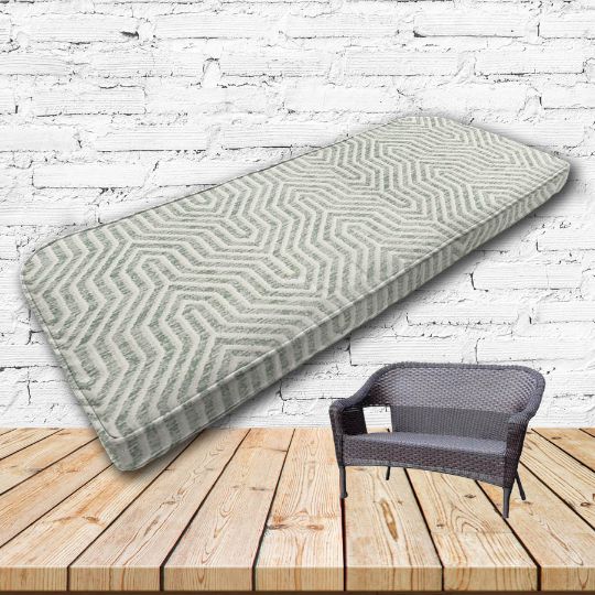 Custom outdoor patio furniture cushions from Cascadia Outdoor Cushions in Sunbrella Fabrics