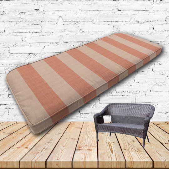 Custom outdoor patio furniture cushions from Cascadia Outdoor Cushions in Sunbrella Fabrics
