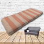 Custom outdoor patio furniture cushions from Cascadia Outdoor Cushions in Sunbrella Fabrics