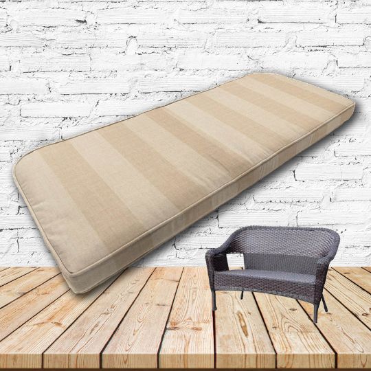 Custom outdoor patio furniture cushions from Cascadia Outdoor Cushions in Sunbrella Fabrics