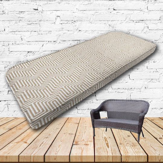 Custom outdoor patio furniture cushions from Cascadia Outdoor Cushions in Sunbrella Fabrics