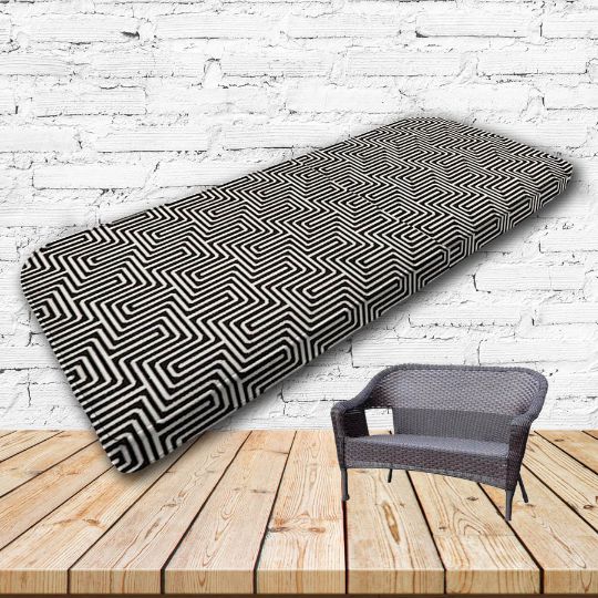 Custom outdoor patio furniture cushions from Cascadia Outdoor Cushions in Sunbrella Fabrics