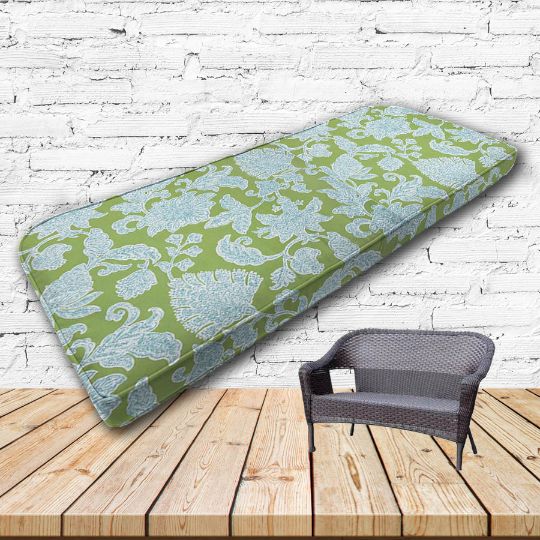 Custom outdoor patio furniture cushions from Cascadia Outdoor Cushions in Sunbrella Fabrics