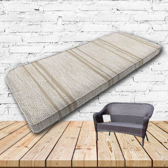 Custom outdoor patio furniture cushions from Cascadia Outdoor Cushions in Sunbrella Fabrics