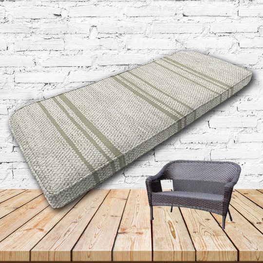 Custom outdoor patio furniture cushions from Cascadia Outdoor Cushions in Sunbrella Fabrics