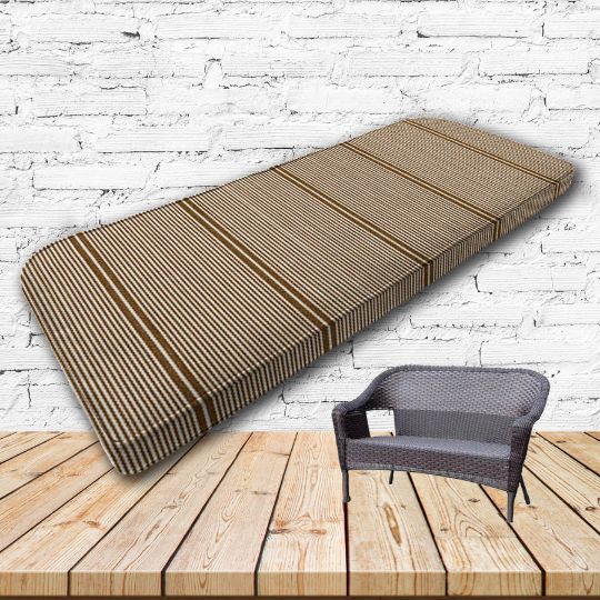 Custom outdoor patio furniture cushions from Cascadia Outdoor Cushions in Sunbrella Fabrics