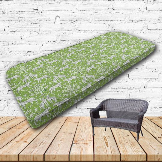 Custom outdoor patio furniture cushions from Cascadia Outdoor Cushions in Sunbrella Fabrics
