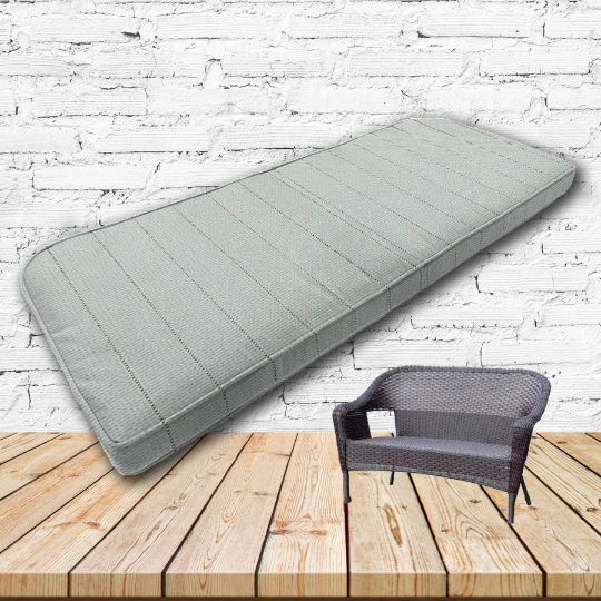 Custom outdoor patio furniture cushions from Cascadia Outdoor Cushions in Sunbrella Fabrics