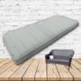 Custom outdoor patio furniture cushions from Cascadia Outdoor Cushions in Sunbrella Fabrics