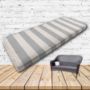 Custom outdoor patio furniture cushions from Cascadia Outdoor Cushions in Sunbrella Fabrics