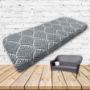 Custom outdoor patio furniture cushions from Cascadia Outdoor Cushions in Sunbrella Fabrics