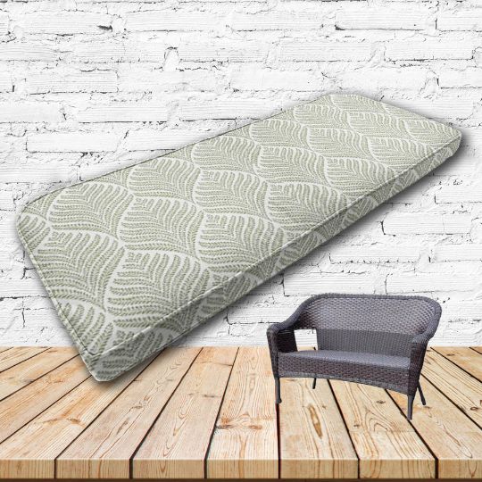 Custom outdoor patio furniture cushions from Cascadia Outdoor Cushions in Sunbrella Fabrics
