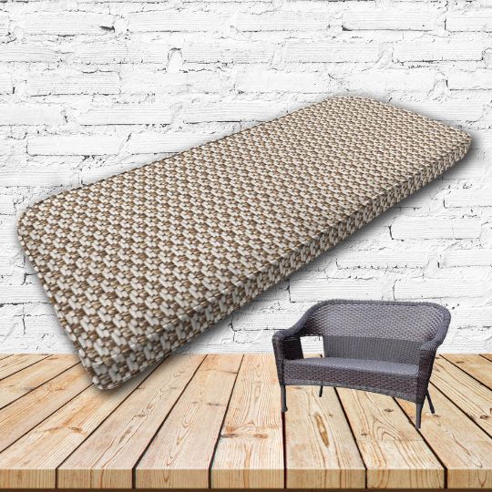 Custom outdoor patio furniture cushions from Cascadia Outdoor Cushions in Sunbrella Fabrics